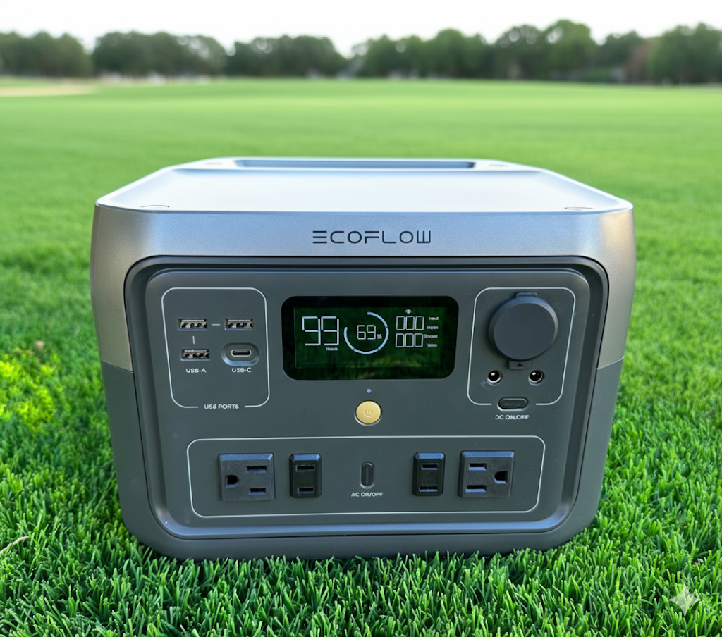 The EcoFlow RIVER 2 Max power station.