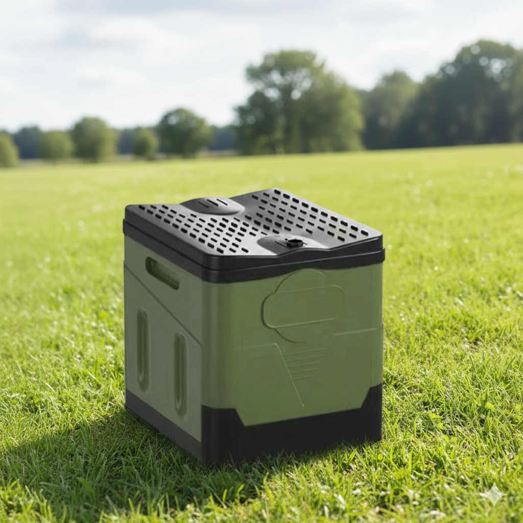 ST.QANON Foldable Portable Toilet